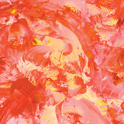 Benartex Paint Splash Wide Backing 108 in 1/2 yd