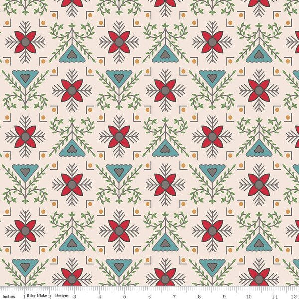 Home Town Holiday 108" Wide Backing - 1/2 yd