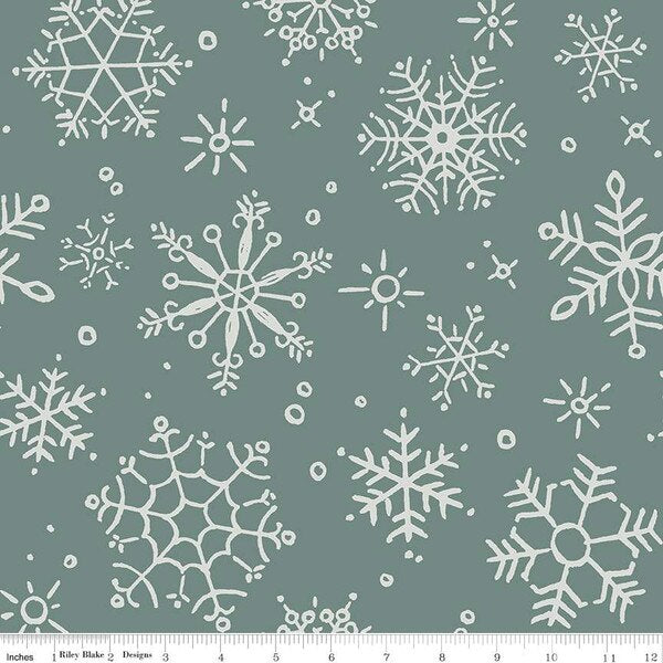 Magical Winterland Wide Back 108” - 1/2 yd