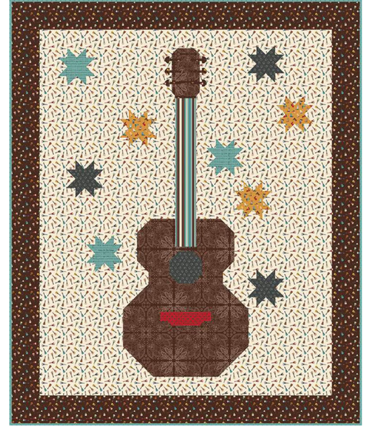 Cowboys Country Song Quilt Kit