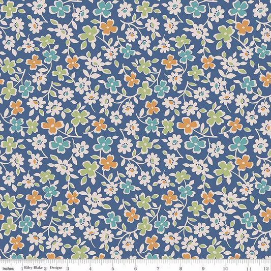 Autumn Cosmos Wide Back 108” 1/2 Yard