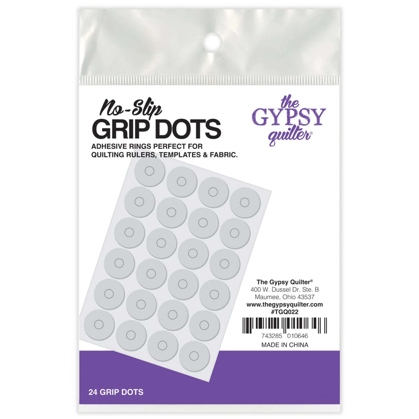 The Gypsy Quilter No Slip Grip Dots
