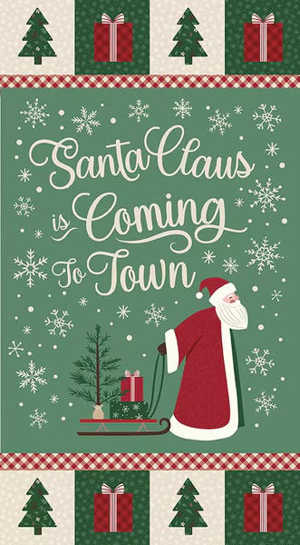 Christmas Time Coming to Town Panel